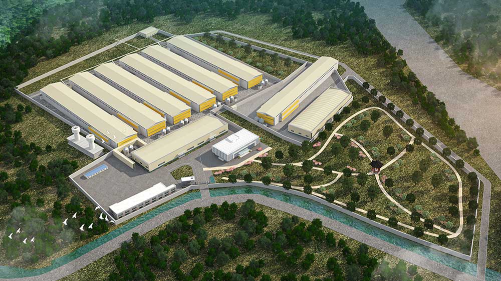 四川晟隆农业——成都10层110万羽蛋鸡项目